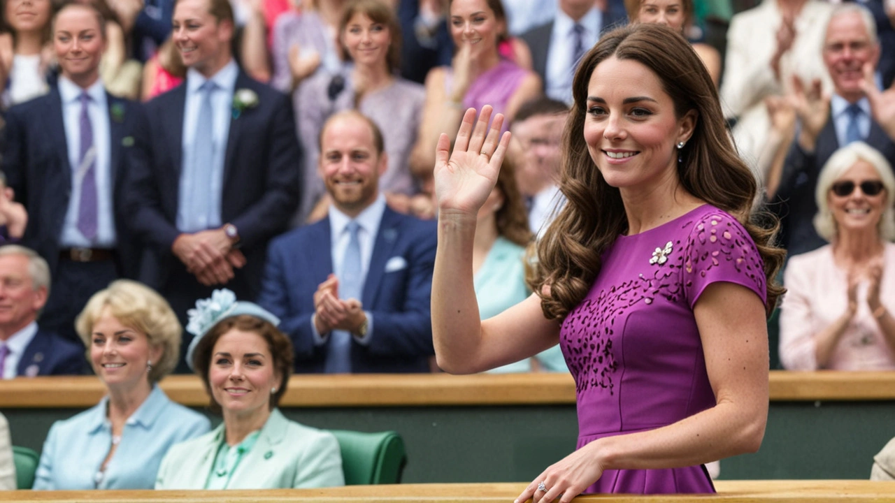 Kate Middleton Faz Emocionante Aparição na Final Masculina de Wimbledon